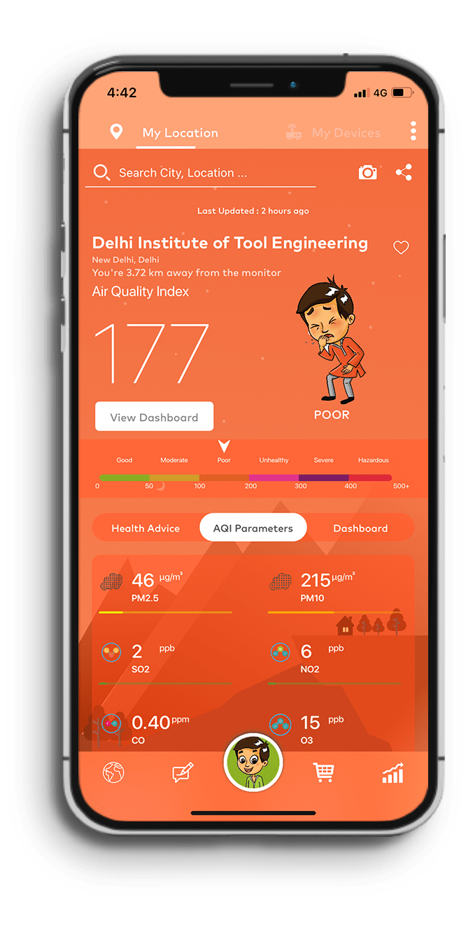 aqi mobile app