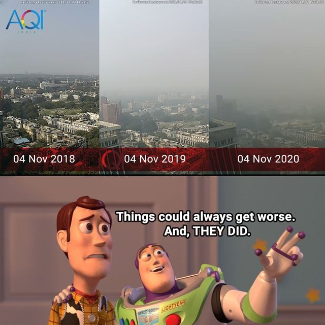 memes on air pollution- things can always get worse