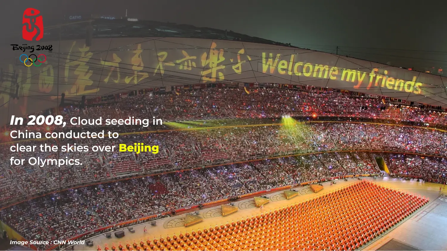 cloud seeding used in Beijing Olympics 2008