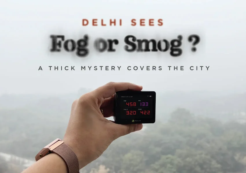 A Thick Mystery Covers the City: Is it Delhi Fog or Smog?