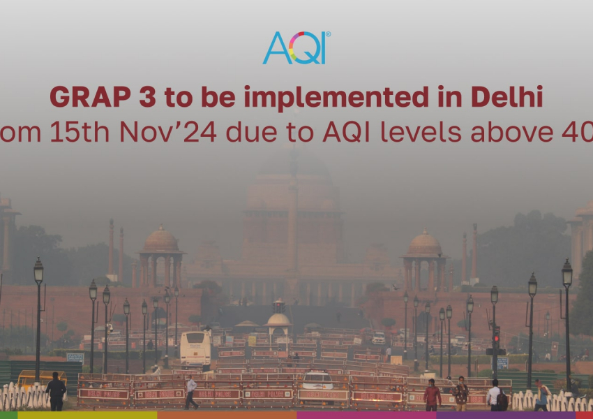 GRAP 3 in Delhi to Be Implemented from 15th November 2024 because of AQI Above 400