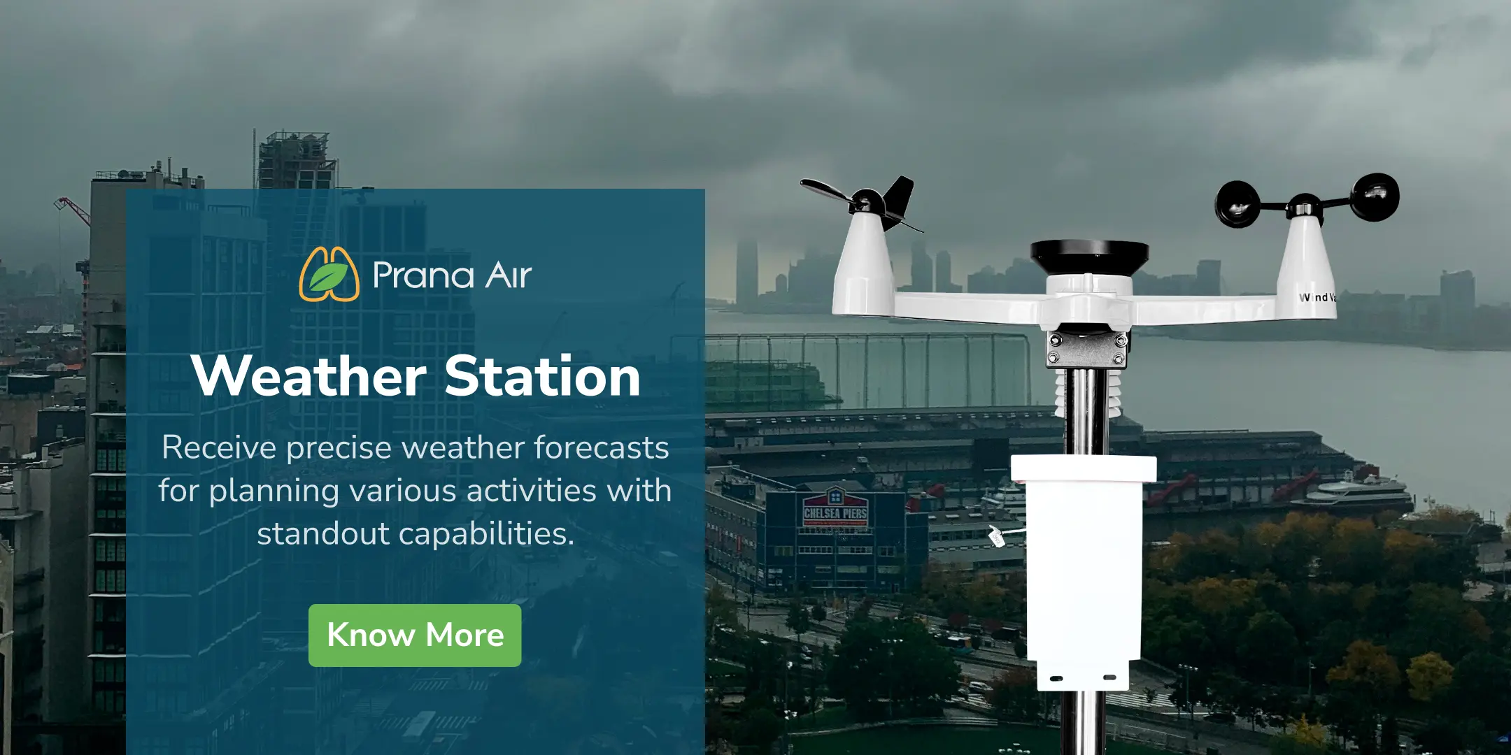 Prana Air automatic Weather Station
